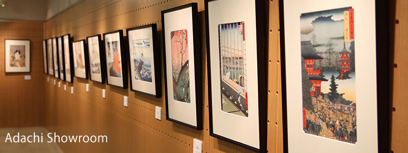 Adachi Showroom Adachi Woodcut Prints Ukiyoe Online Store - 