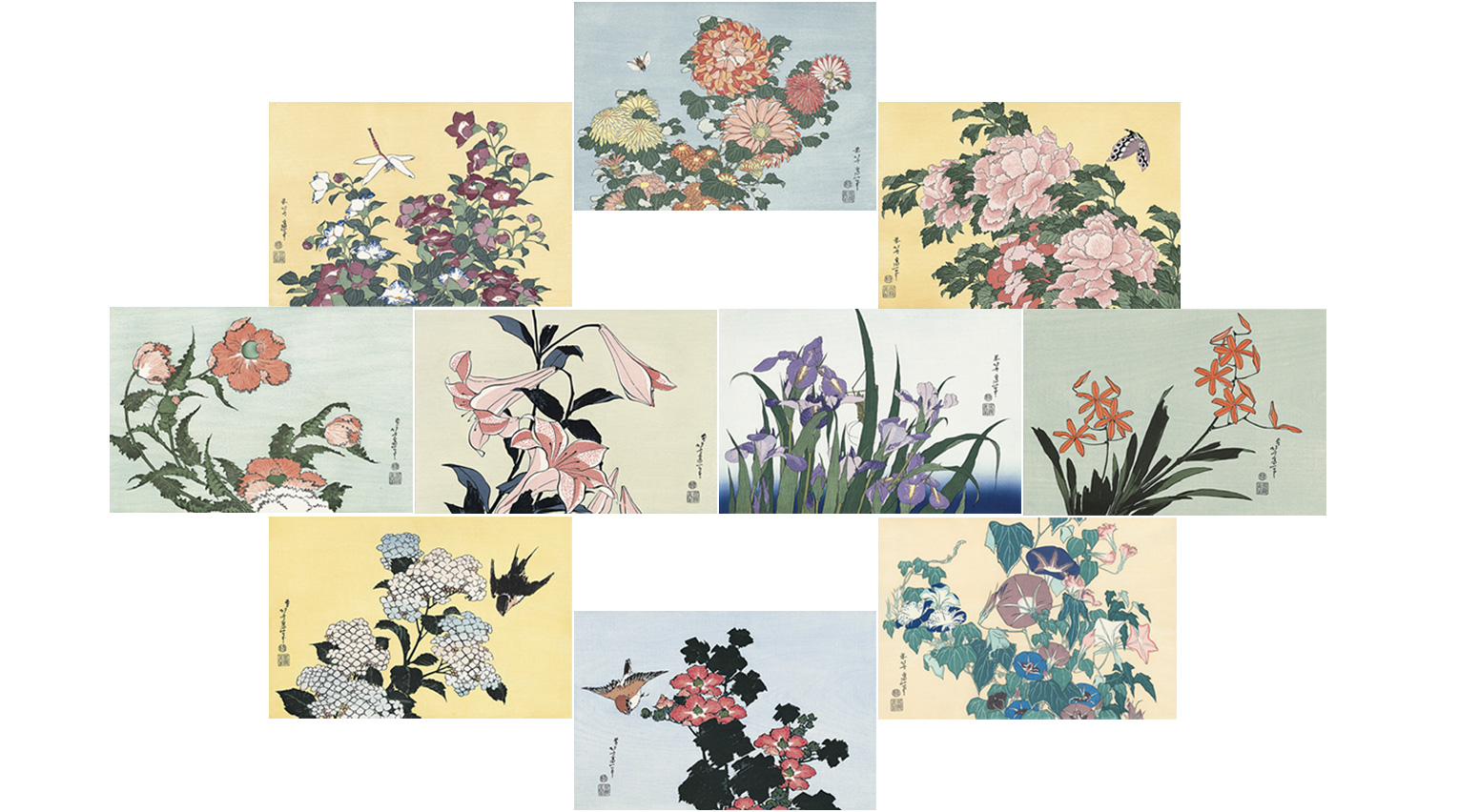 自然の「静」と「動」を美しく描き出す　北斎の傑作花鳥画10図をご紹介！