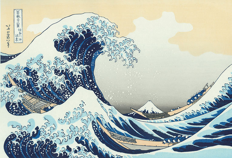 北斎の名作への８ステップ Gifアニメで見る 神奈川沖浪裏 のつくり方 北斎今昔 もっと知りたい 浮世絵の 今 と むかし