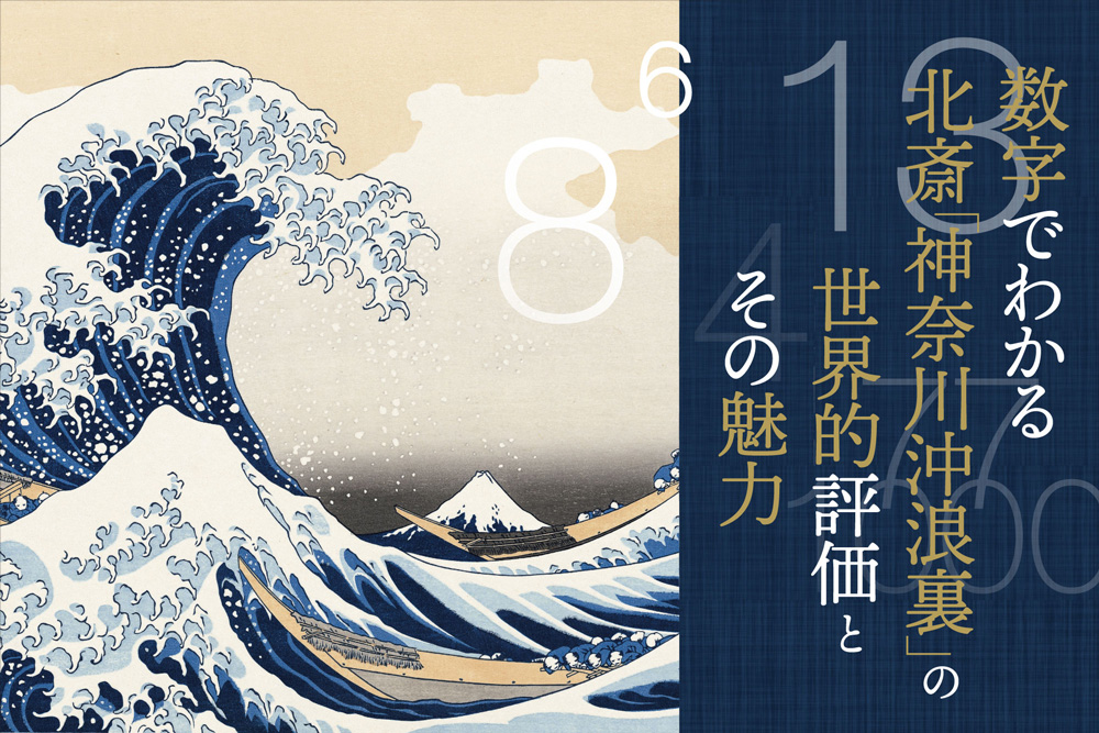 アーカイブ：数字でわかる 北斎「神奈川沖浪裏」の世界的評価と