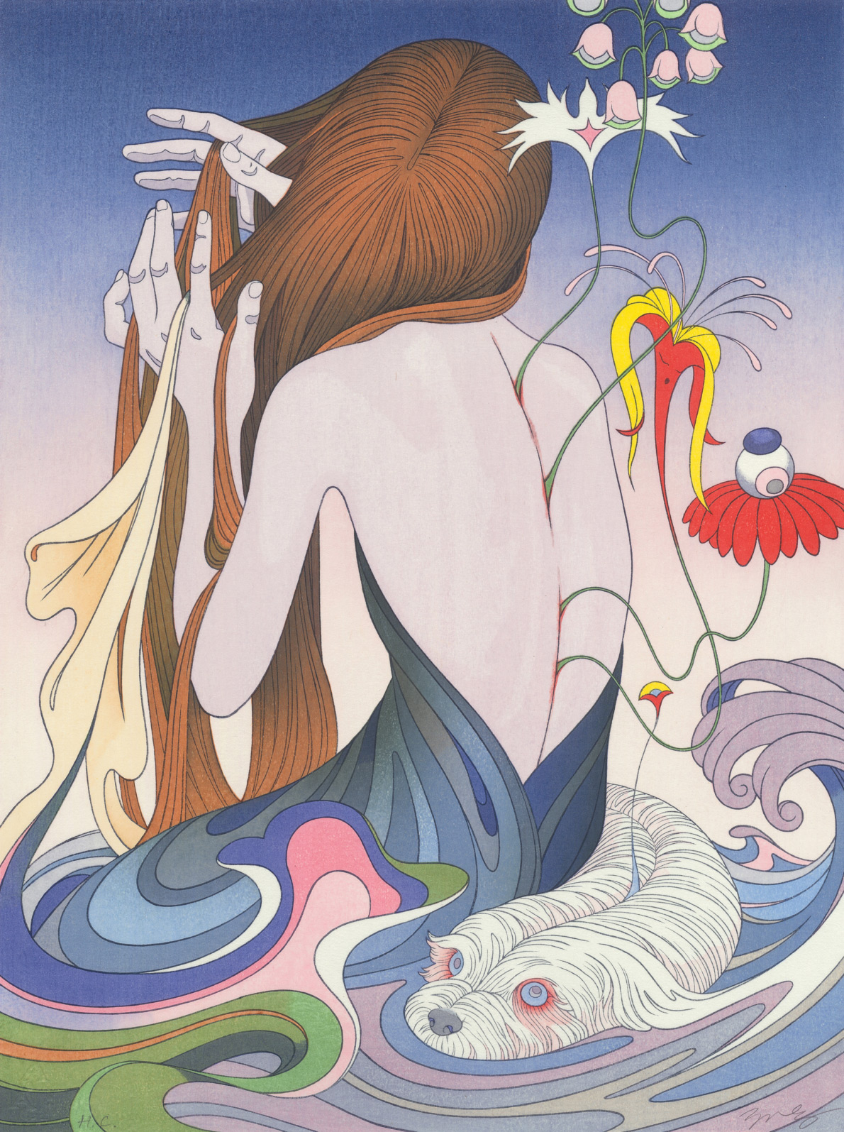 Chine | ジェームス・ジーン | アダチ版画 現代の浮世絵 Chine | ジェームス・ジーン | アダチ版画 現代の浮世絵